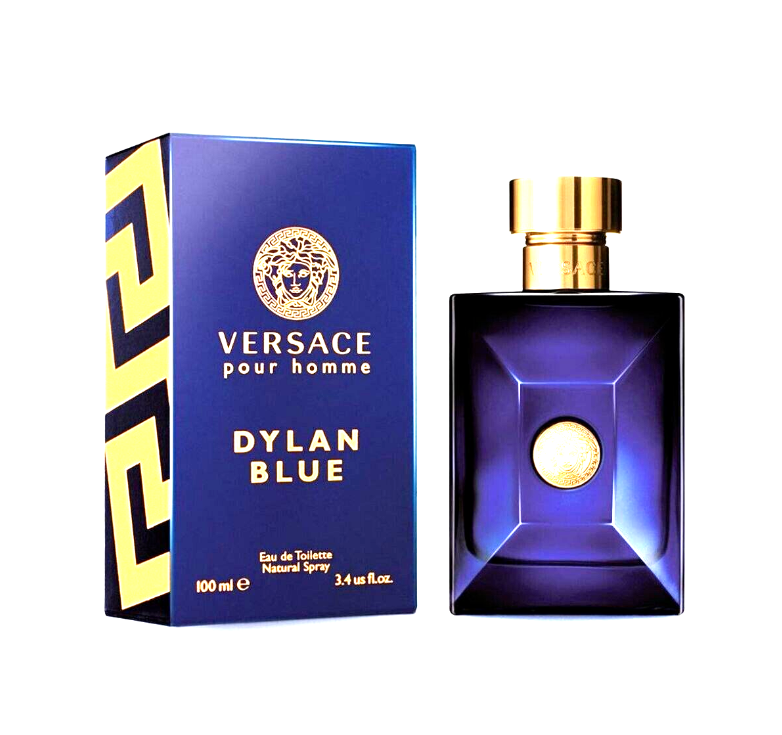 Versace Pour Homme Dylan Blue by Versace 3.4Oz EDT Cologne for Men New In Box - Image 2