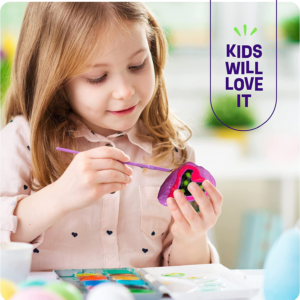 Kids Rock Painting Kit Glow in the Dark- Arts & Crafts Gifts for kids Ages 4-12