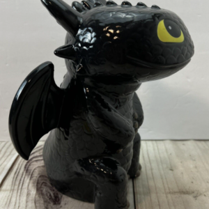 How to Train Your Dragon Toothless Ceramic Coin Bank 8”T Dream Works FAB