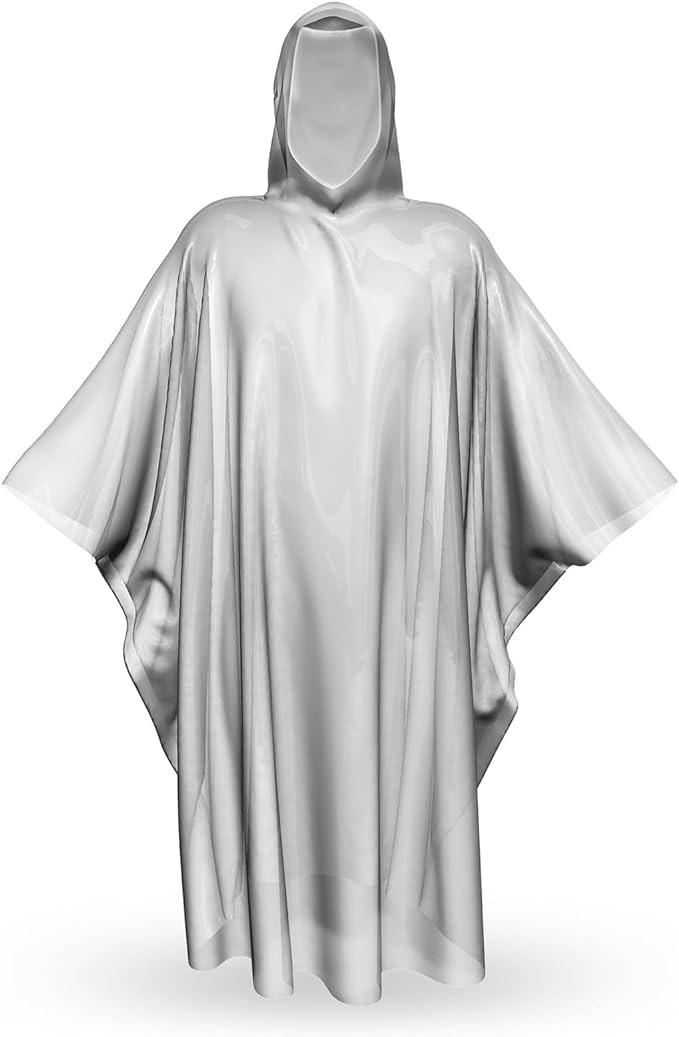 SaphiRose Rain Ponchos Disposable Ponchos Thick Emergency Raincoats - Image 2