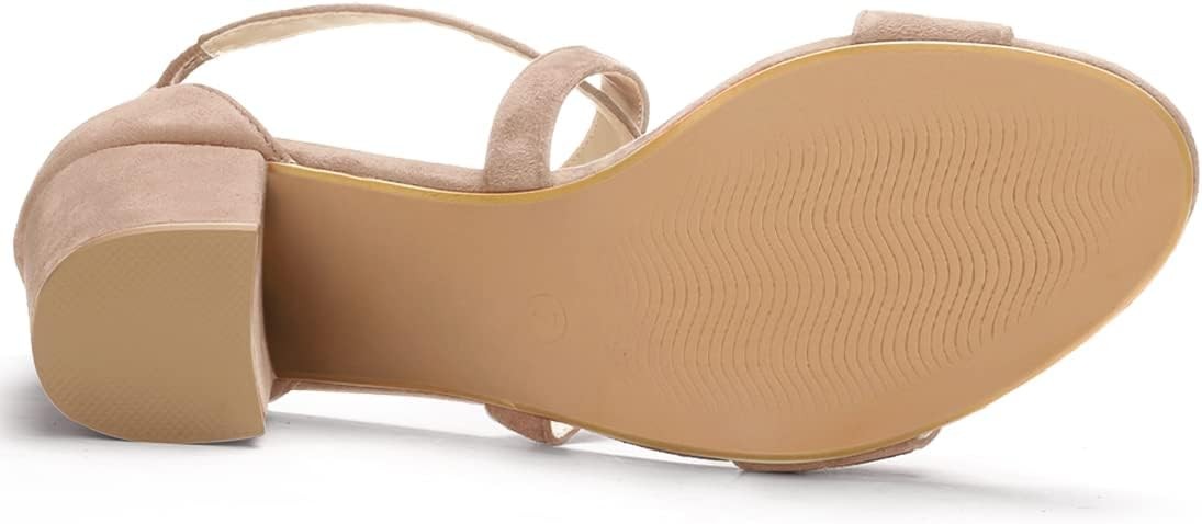 Allegra K Women's Crisscross Ankle Strap Block Heel Sandals - Image 3