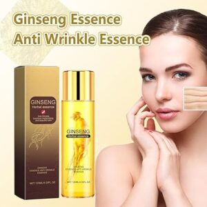 Generic Ginseng Anti Wrinkle Serum - 4 Fl OzGinseng Polypeptide Anti-Ageing Essence - Smooths Fine Lines, Moisturizes & Soothes Skin - Hydrating Serums for All Skin Types