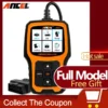 Ancel AD410 Pro OBD2 Scanner Full OBD2 Model Diagnostic Scan Tool Clean Code Reader Automotive Auto Check Engine Analyzer/Checker Display Gauge Meter ODB 2 For All Universal Cars/Motor PK Launch CR30
