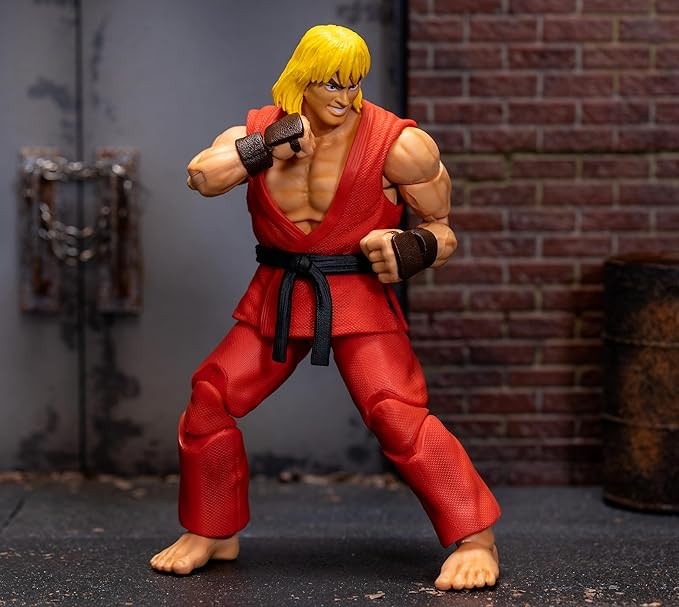 Street Fighter II 6" Ken Figure Action Figure, Toys for Kids and Adults - Image 2