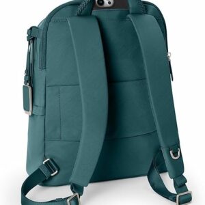 TUMI - Voyageur Halsey Backpack - Women's Lightweight Everyday and Travel Bag - 14.5" X 11.5" X 5.5" - Holds Up to 14" Screen - Lagoon