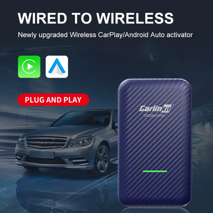 【itechcool】♬ Carlinkit 4.0 Car Adapter Box for Wired to Wireless CarPlay Android Auto Dongle - Image 2