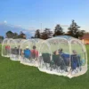 EighteenTek Sports Tent Weather Proof Pod Bubble Tent Outdoor Instant Pop Up Shelter Clear Large Specious 1 Person Lightweight Portable 40"x40"x62"H