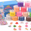 Super Mini Butter Slime Kit Scented Party Favor Gifts Non Sticky 14 Pack NEW