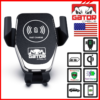 Qi Wireless Phone Charger Car Air Vent Mount Holder Fast Charge 10W Universal