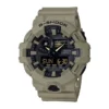 G-Shock Front Button Analog Digital Resin Watch in Beige GA700UC-5A