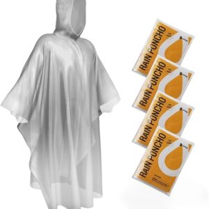 SaphiRose Rain Ponchos Disposable Ponchos Thick Emergency Raincoats