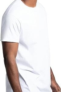 Fruit of the Loom Men's Eversoft Cotton Stay Tucked Crew T-Shirt