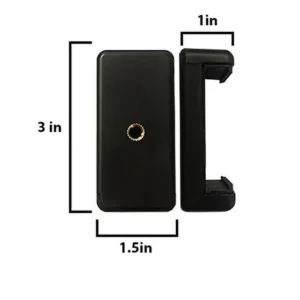 Acuvar 6.5" inch Flexible Tripod With Universal Mount for All iPhones, Samsung Smartphones and Many More + eCostConnection Microfiber Cloth