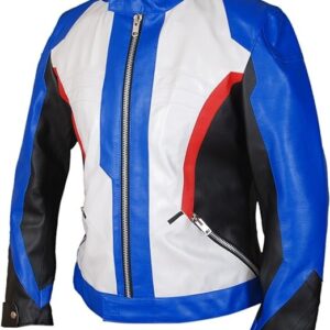 F&H Men's Gaming Soldier Genuine Leather Jacket
