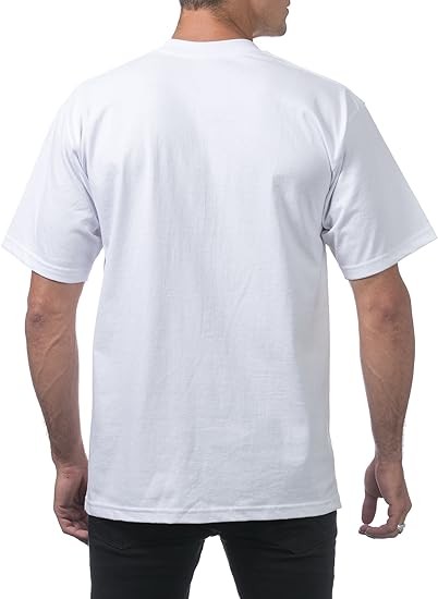 Pro Club Men's 3-Pack Heavyweight Cotton Short Sleeve Crew Neck T-Shirt - Image 2