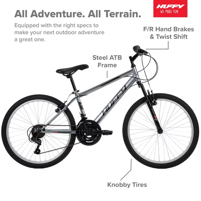Huffy 24" Rock Creek Boys Mountain Bike for Men - Image 2