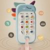 Baby Phone Toy Music Sound Telephone Sleeping Toys With Teether Simulation Phone