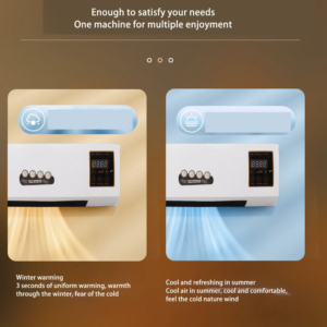 Dual Use Wall Mounted Heating Machine Highly Efficient Small Air Conditioner