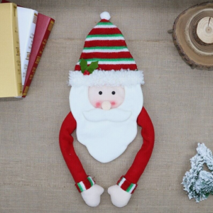 Christmas Deco Home Christmas Tree Top Santa Claus Snowman Ornament Halloween