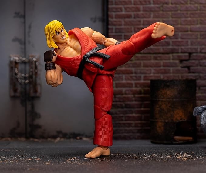 Street Fighter II 6" Ken Figure Action Figure, Toys for Kids and Adults - Image 3