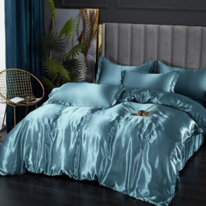 Mulberry Silk Bedding Set Duvet Cover Bed Sheet Pillowcase King Queen Full Twin