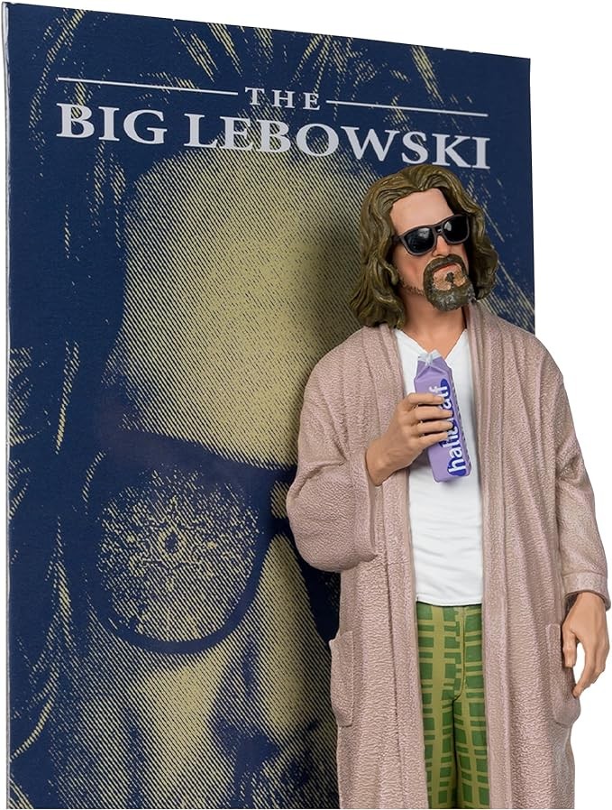 McFarlane - The Big Lebowski - Movie Maniacs - 6" The Dude Posed Figure - Image 3