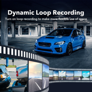 REDTIGER 4K Dual Dash Camera Front and Rear Dash Cam Built-in WiFi&GPS for Cars