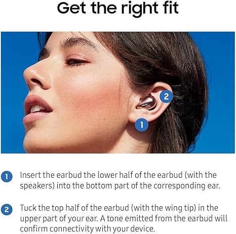 SAMSUNG Galaxy Buds Live True Wireless Earbuds US Version Active Noise Cancelling Wireless Charging Case Included, Mystic Black - Image 5