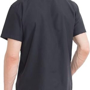 Visive Mens Shirts Multi Packs Short Sleeve Button Down Dress Shirts Solid Color Big and Tall