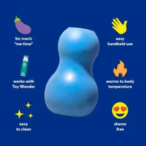 Hello Cake Stroker, Doubled-Sided Male Sex Toys Masturbator