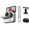 Insta360 GO 3 (64GB) – Small & Lightweight Action Camera, Portable and Versatile, Hands-Free POV, Mount Anywhere, Stabilization, Multifunctional Action Pod, Waterproof, for Travel, Sports, Vlog