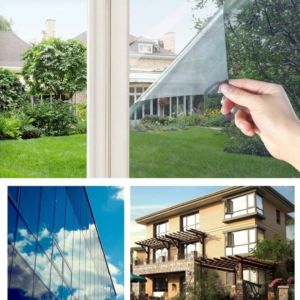 Ones Way Mirror Window Film Heat UV Reflective Privacy Tint Foil for Home Office