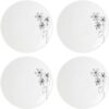 KATE SPADE Ks Garden Doodle 4Pc Dinner Plate, 7.15,White