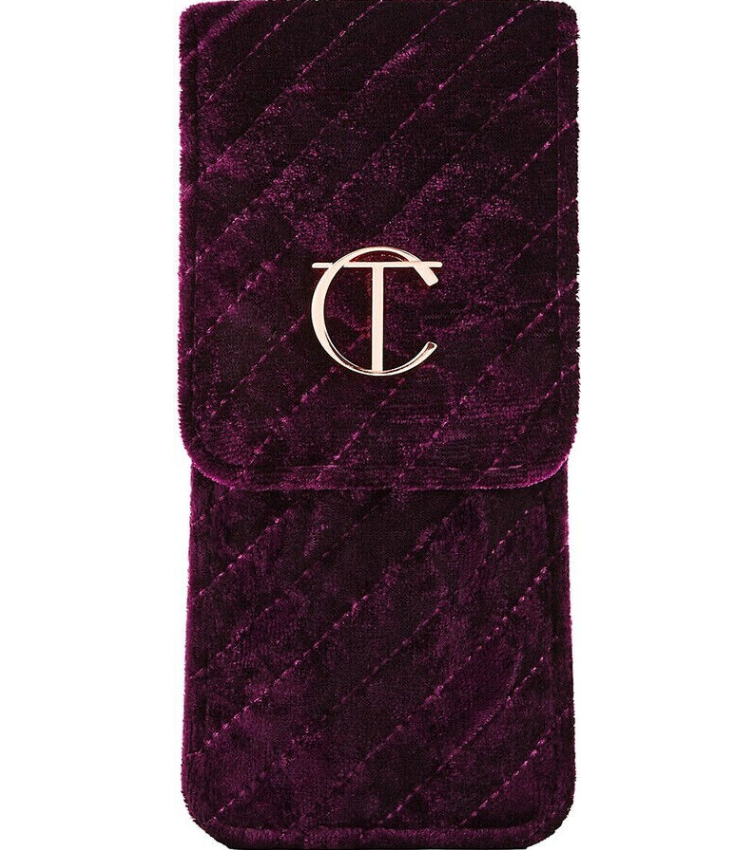 Charlotte Tilbury Limited Edition Magic 4 Mini Make Up Brush Set in Velvet Pouch - Image 2