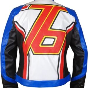 F&H Men's Gaming Soldier Genuine Leather Jacket